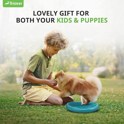 Trideer Wobble Cushion with Inflation Pump - Wiggle Seat for Sensory Kids(Multiple Colors), Core Balance Disc (Extra Thick) in Kuwait