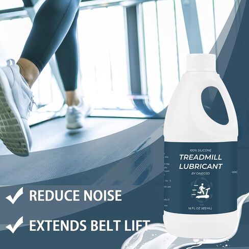 100% Silicone Treadmill Lubricant | Treadmill Belt Lubricant, 4 Ounces Treadmill Oil Belt Lubricant, Easy to Apply & Suitable for Most Treadmill Brands… in Saudi Arabia