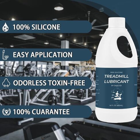 100% Silicone Treadmill Lubricant | Treadmill Belt Lubricant, 4 Ounces Treadmill Oil Belt Lubricant, Easy to Apply & Suitable for Most Treadmill Brands… in Saudi Arabia