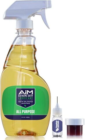 PlanetSafe Exercise Equipment Lubricant,• Non-Toxic • Non-Hazardous • No-Odor,For: Vertical Climber, Treadmill, Stationary Bicycle, Rowing machine, Ellipticals, & Rust Prevention (Small Bundle) in Kuwait