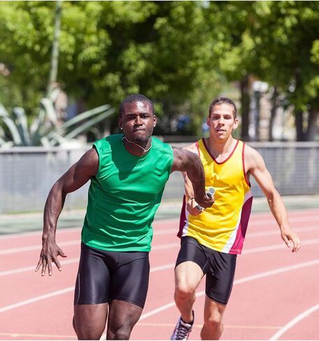Zhehao Relay Baton Track Baton الألومنيوم هراوات السباق الميدانية عصا الجري للطلاب مكتب كلارك أدوات السباق الميدانية في الهواء الطلق، 5 قطع (ذهبي فضي أحمر أخضر أزرق) in Saudi Arabia