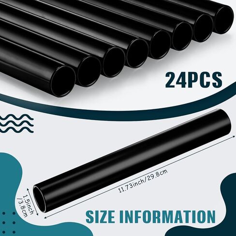24 Pcs Relay Baton Aluminum Field Track Baton for Students Office Outdoor Running Practice Athlete in Saudi Arabia