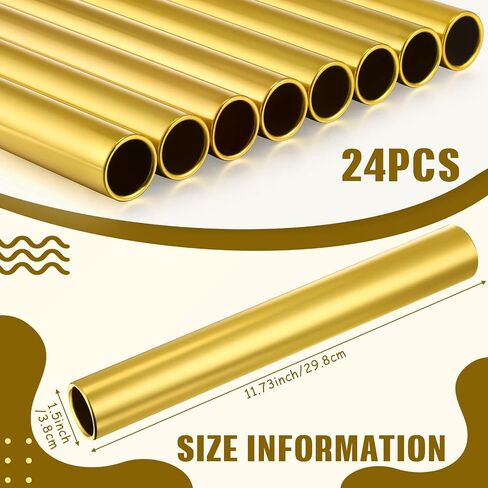 24 Pcs Relay Baton Aluminum Field Track Baton for Students Office Outdoor Running Practice Athlete in Saudi Arabia