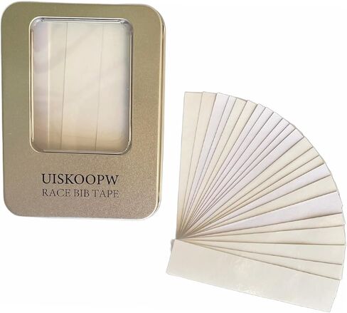 UISKOOPW Race Bibs Running Numbers Bibs Tape Instead Racing Running Race bib Clips Magnets pins Track Bib Numbers for Tryouts Audition Numbers Tape for Marathon Runners Events Sports Games in Kuwait