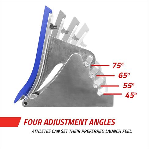 دواسات من الألومنيوم المصبوب بطول 8 بوصات من Gill Athletics S2 - مصممة للمنافسة على المضمار والميدان عالية المستوى - تتميز الدواسات بأربعة تعديلات للزاوية - تتضمن مسامير هرمية مقاس 1⁄2 بوصة in Kuwait