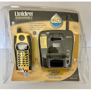Uniden WXI377 900 MHz Water-Resistant Cordless Phone with Caller ID