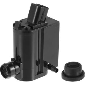 ACROPIX Windshield Washer Motor Pump Fit for Hyundai Accent for Kia Sorento - Pack of 1 Pcs Black