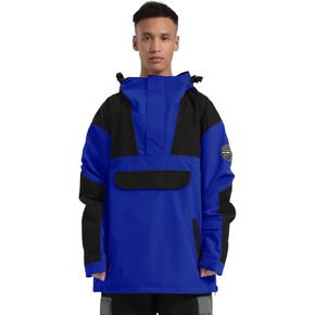 GSOU SNOW Men Ski Jacket Snowboard Snow Coat Warm Winter Waterproof Mountain Hooded