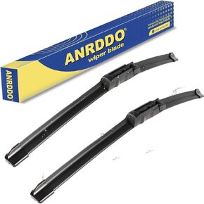 Wipers Factory Replacement For Audi A6 C6 S6 A6 2005-2011 Original Equipment Windshield Wiper Blades Set - 22"+22" Top Lock (Set of 2) Not for J HOOK