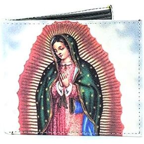 Leather Impressions Christian Gifts For Men - Bifold Wallet With 2 Flip Up ID Windows, 2 Inner Slots, 2 Billfold Pockets & 7 Card Slots - Classic Personalized Bible Wallet With Gift Box (St. Jude) in Kuwait