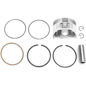 HEEPDD 70mm Piston Gasket Kit, Gasoline Generator Piston Assembly Kit Replacement Parts for 170F GX210