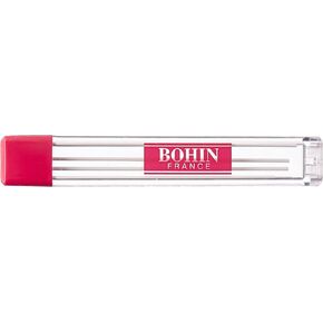 Bohin Mechanical Chalk Pencil Refill 6/Pkg-White (91478)