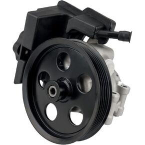 Torchbeam Power Steering Pump Compatible with Focus 2006-2011, Transit Connect 2010-2011, Car Power Steering Replacement Parts for OEM 20-326, Steering Pump Assist with Pulley