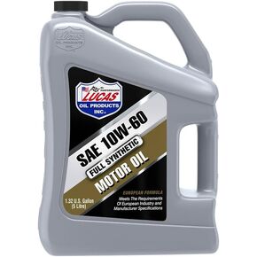 Lucas Oil Synthetic SAE 10W-60 European Motor Oil 5 Liters (Pack of 1