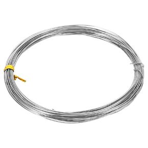 PATIKIL Soft Nickel Silver Wire, 20Gauge/0.8mm Diameter 10m/32.8ft Pure Craft Wire for Jewelry Making Beading Garden Plants