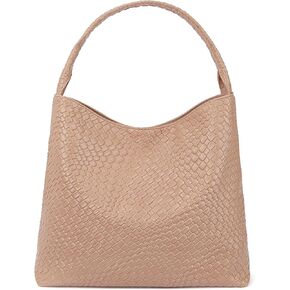 BOSTANTEN Purses for Women Woven Shoulder Bag Vegan Leather Hobo Designer Handbags