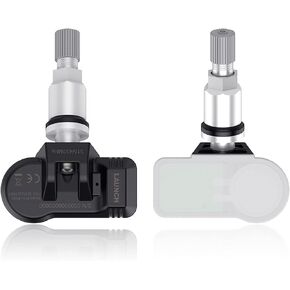 10 قطع من أجهزة استشعار TPMS، 2 في 1 تردد مزدوج 315 ميجا هرتز + 433 ميجا هرتز، مستشعر نظام مراقبة ضغط الإطارات على مستوى OE قابل للبرمجة عالميًا، صمامات معدنية مثبتة، مناسبة لـ 98% من المركبات في جميع أنحاء العالم in Kuwait