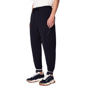 Armani Exchange Men's Logo Cuffed Trouser Pant