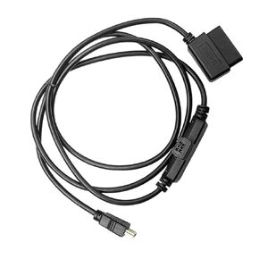 OBDII to HDMI Cable H00008000,Interface Cables OBD2 Plug to HDMI Monitor Adapter Fit for Edge CS2 CTS2 CTS3 Plug Monitor Replace OBDII Cable