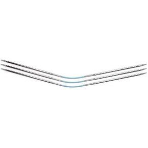 addi Flexiflips2 [Squared] Long Flexible Double-Point Knitting Needles, Set of 3 (US 1 (2.5 mm))