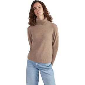 Women's 100% Cashmere Turtleneck Sweater, Regular Fit, Stylish Premium Knit Jumper for Autumn Winter in Saudi Arabia