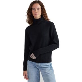 Women's 100% Cashmere Turtleneck Sweater, Regular Fit, Stylish Premium Knit Jumper for Autumn Winter