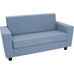 أريكة قراءة كلاسيكية مستوحاة من Playtime من Factory Direct Partners SoftScape، أثاث منجد من الدرجة التجارية للأطفال للمنزل والرعاية النهارية ومرحلة ما قبل المدرسة والمكتبة؛ تصميم عصري مريح - رمادي، 14473-GY in Kuwait