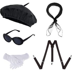 choyaxo 5pcs French Beret Hat Set