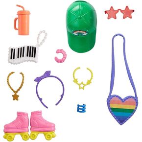 Mattel - Barbie Fashion Storytelling Pack, Roller-Skating