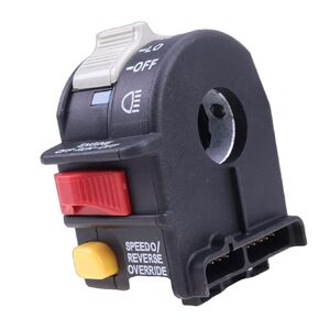 Left Handlebar Headlight Switch 4011835 4010591 4010560 2010340 4010592 4011385 for Polaris ATP 330 Hawkeye 325 Magnum 330 Scrambler 400 500 850 Sportsman 400 MV7 Trail Boss 330 Xplorer 250