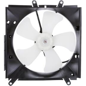 TYC 600150 Cooling Fan Assembly Compatible with 1993-1997 Toyota Corolla