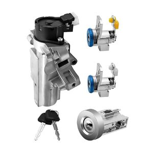 Ignition Lock Cylinder Switch Kit Fit for Chevrolet Colorado GMC Canyon 2004-2012 Hummer H3 2006-2010 Isuzu Some Models Replace 15795321 19121155 89022371, Housing & 2 Door Lock Cylinder & 2 Keys