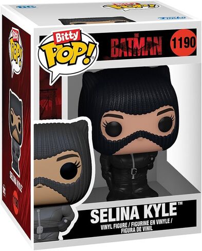 Funko Bitty Pop! Batman 85th Anniversary: Mini Collectible Toys 4-Pack - Selina Kyle™ - The Batman™, The Riddler™ - The Batman™, Batman™ - The Batman™, & Mystery Chase Figure (Styles May Vary) in Saudi Arabia