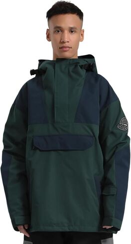 GSOU SNOW Men Ski Jacket Snowboard Snow Coat Warm Winter Waterproof Mountain Hooded in Saudi Arabia
