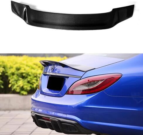 Carbon Fiber Rear Trunk Spoiler For Mercedes-Benz CLS W218 CLS63 CLS500 CLS550 2012-2018 (R) in Kuwait