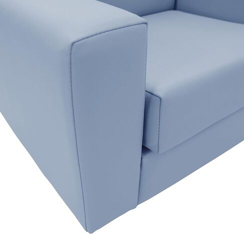 أريكة قراءة كلاسيكية مستوحاة من Playtime من Factory Direct Partners SoftScape، أثاث منجد من الدرجة التجارية للأطفال للمنزل والرعاية النهارية ومرحلة ما قبل المدرسة والمكتبة؛ تصميم عصري مريح - رمادي، 14473-GY in Kuwait