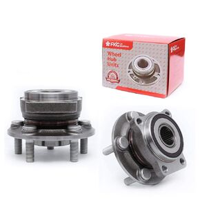 FKG 513220 Front Wheel Bearing Hub Assembly for 2005-2014 Subaru Outback, 2005-2014 Subaru Legacy, 5 Lugs Set of 2