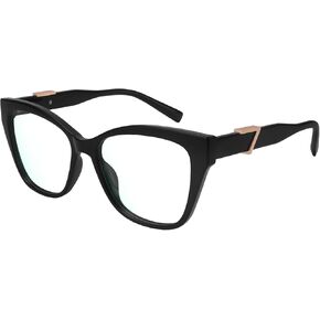 Dollger Cat Eye Fashion Glasses Non Prescription Glasses Black Fake Clear Lens Glasses For Women Men