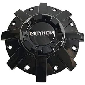 Mayhem Wheels 8107 Cogent C108107B Gloss Black Center Cap