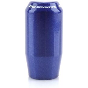 DC Sports Blue Aluminum Shaft Weighted Shift Knob; Universal Fit