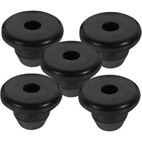 Garneck 5Pcs Rubber Oil Filler Plugs for Bottle and Floor Jacks 85mm Horizontal Plugs Bung Hydraulic Filler Bung for Oil Reservoir Black Rubber Seal Accessories