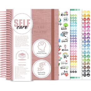 Self Care Journal – Guided Daily Reflection Notebook to Support Mental & Physical Health Habits – Self Love Manifestation & Affirmations Planner - Personal Growth Goals Happiness