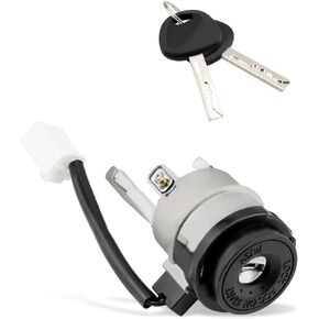 Ignition Lock Cylinder with Two Key Fit for Hyundai Accent GL/GLS/LE/L/SE Hatchback/Sedan Value Edition Sedan Sport Hatchback, Fit for Dodge Attitude GL/GLS Sedan Replace 819001RJ00