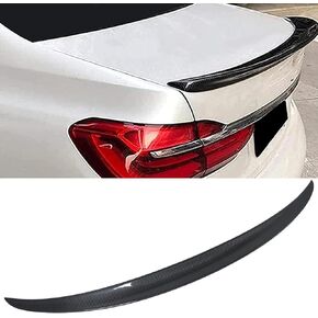 MotorFansClub Rear Spoiler Trunk Wing Fit for BMW 5 Series F10 550i 528i 535i M5 535d 2011 2012 2013 2014 2015 2016 Performance Style(Real Carbon Fiber)