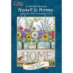 Lang, Heart and Home by Susan Winget 2025 Monthly Planner