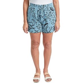 Royalty For Me Women's Mid-Rise Drawstring Shorts