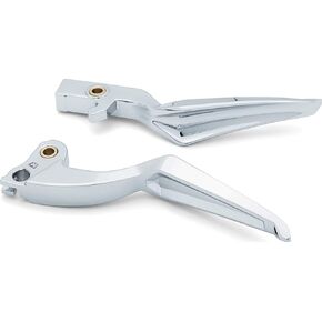 Kuryakyn 5776 Motorcycle Handlebar Accessory: Phantom Clutch and Brake Trigger Levers for 2018-19 Indian Motorcycles, Chrome, 1 Pair