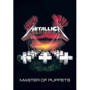 Metallica Master of Puppets Textile Poster