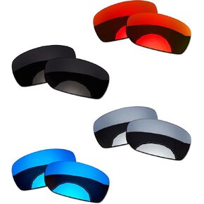 OOWLIT 4 Pairs Replacement Sunglass Lenses Compatible with Oakley Fives Squared OO9238 Polarized