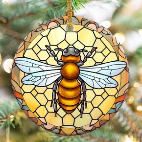 Dragonfly Christmas Ornaments, Touber Dragonfly Hanging Ornament, Dragonfly Christmas Tree Ornaments, Dragonfly Holiday Decor, Gifts for Dragonfly Lovers, Dragonfly Theme Gifts - Pattern E